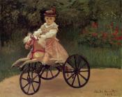 克劳德莫奈 - Jean Monet on His Horse Tricycle